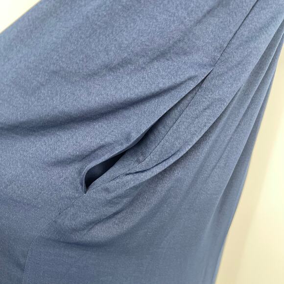 Kobi Halperin Almita Hammered Satin Dress MSRP $478.00 Sz small- Deep Sea - Picture 7 of 8